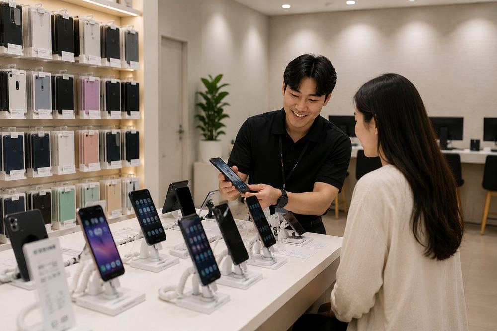 진심모바일 상담 장면 1