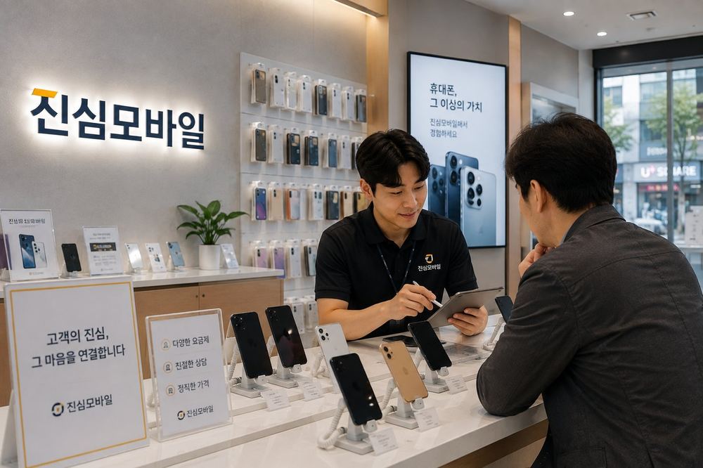 진심모바일 상담 장면 2
